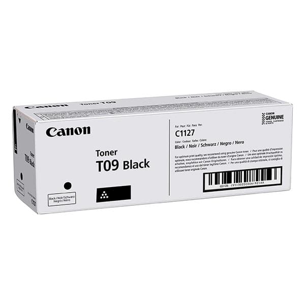 Toner Original Canon CRG-T09 Black - 7.600 Pagini - imagine 2