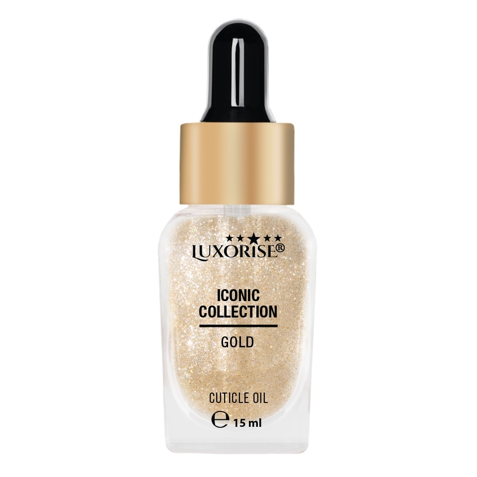 Ulei Cuticule Iconic Gold Luxorise 15ml