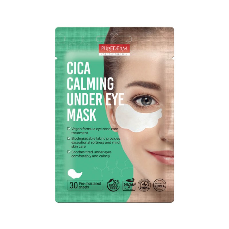 Mască Ochi Cica Calming Purederm, 30 buc