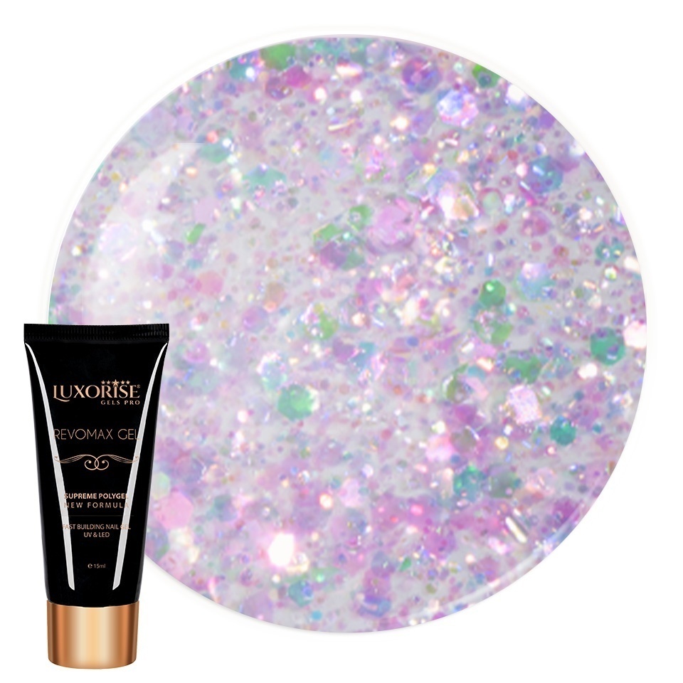 Polygel Luxorise Pixie Light 15ml - Modelare Ușoară