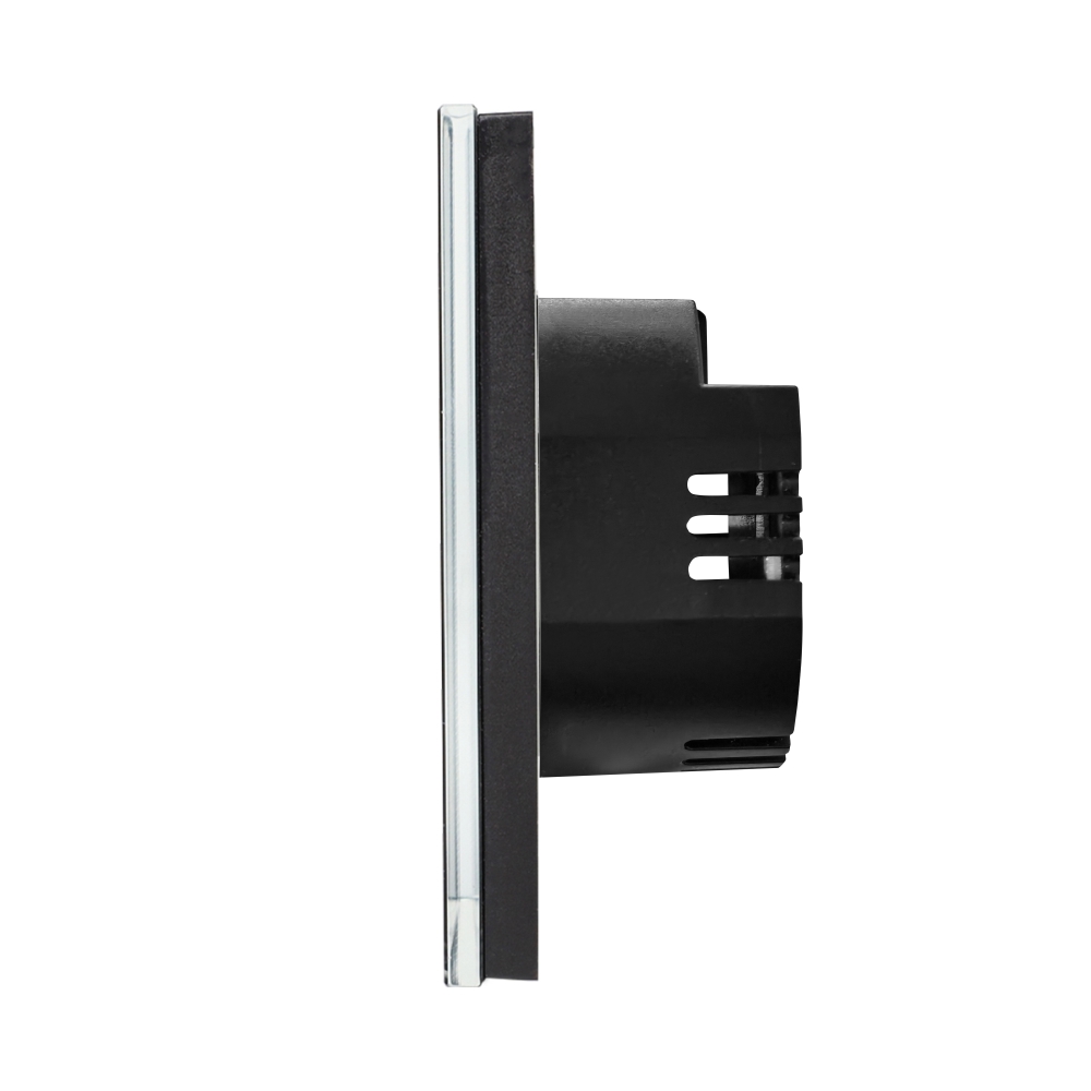 Întrerupător Dublu Touch Sticlă LUXION Variator - imagine 7