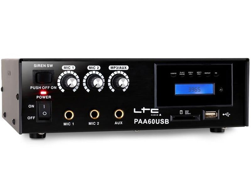 Mixer Amplificator LTC PAA60USB 60W USB/SD/MP3