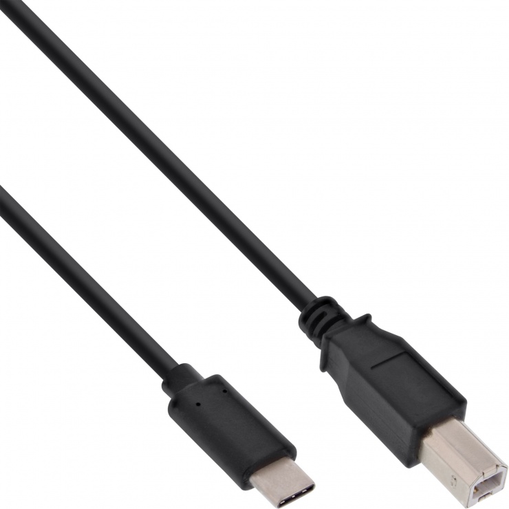 Cablu USB 2.0 Type C la USB-B InLine 5m