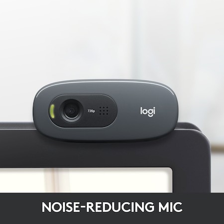 Webcam Logitech C270 HD 720p - Apeluri Video Clare - imagine 3