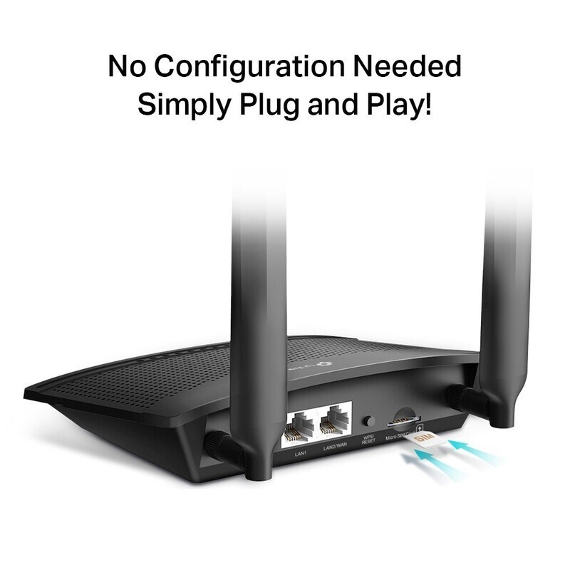 Router TP-LINK Archer MR100 Wi-Fi 5 Dual-Band 4G LTE - imagine 2