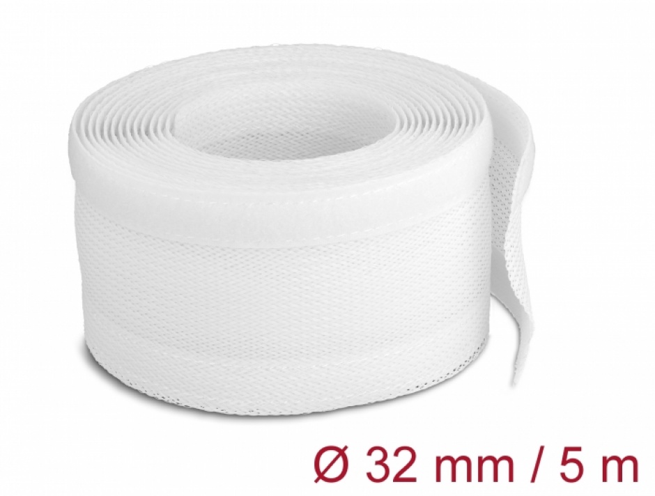 Plasa cabluri arici 5m Alb Delock 20818