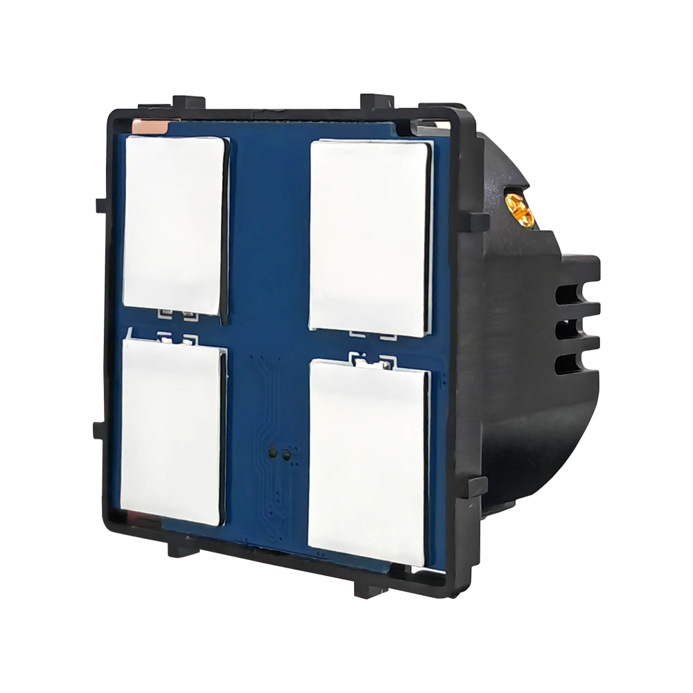Modul Intrerupator Touch Cvadruplu LUXION, Silicon