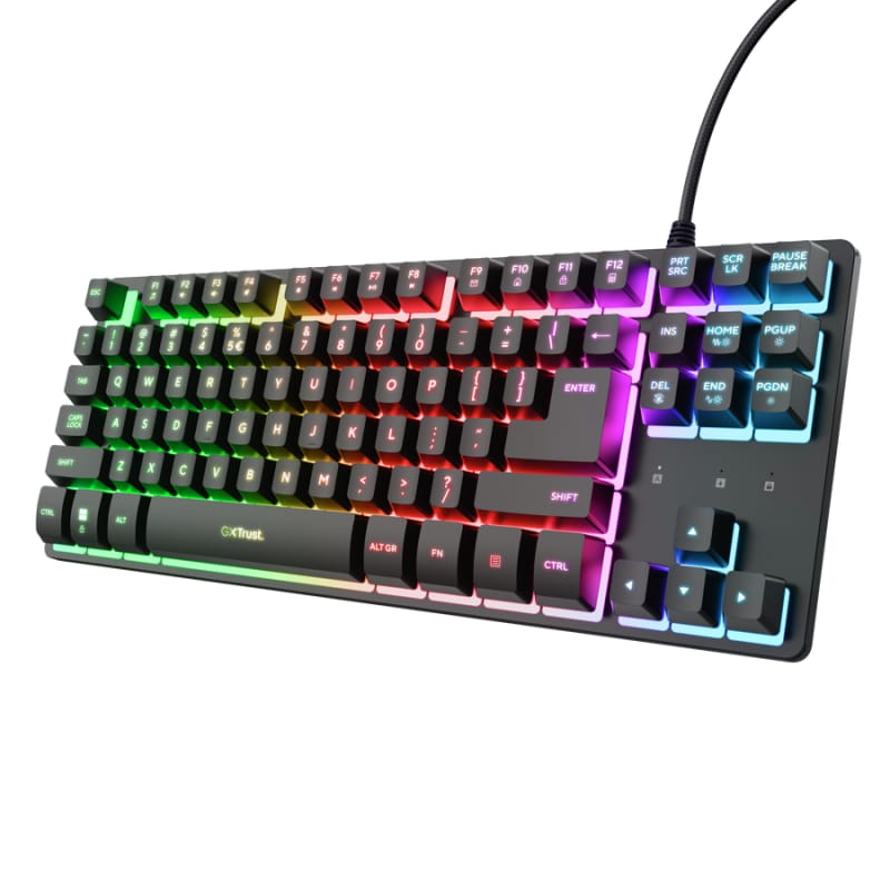 Tastatura Trust GXT833W Thado TKL Gaming USB - 87 taste - imagine 2