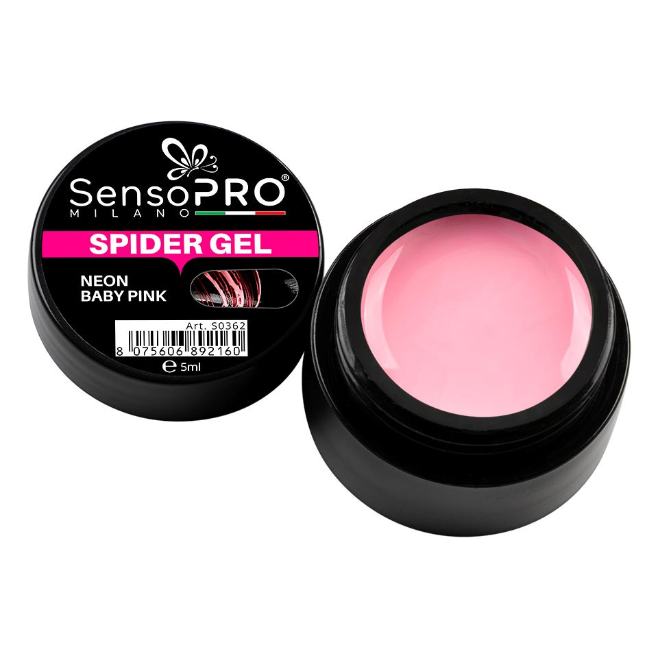 Spider Gel SensoPRO Neon Baby-Pink | Nail Art Precis
