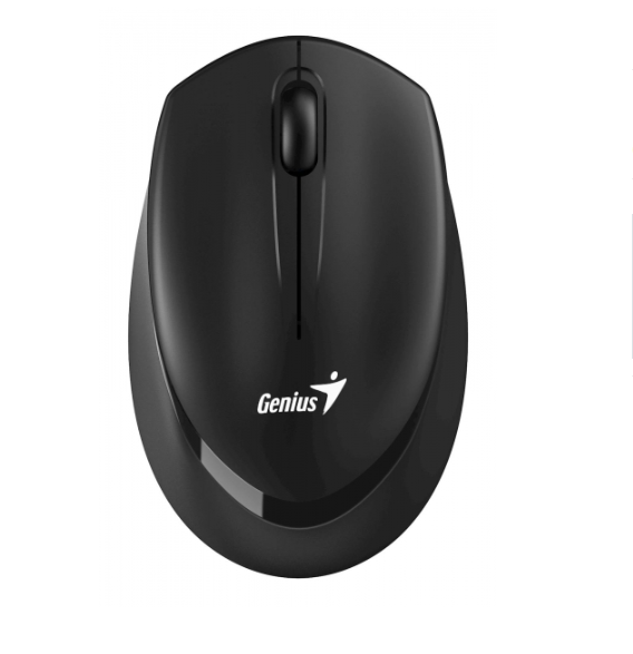 Mouse Wireless Genius NX-7009 1200 DPI Negru - Ergonomic