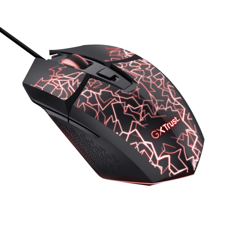 Mouse Gaming Trust GXT 113 Felox 6400 DPI RGB Negru - imagine 2