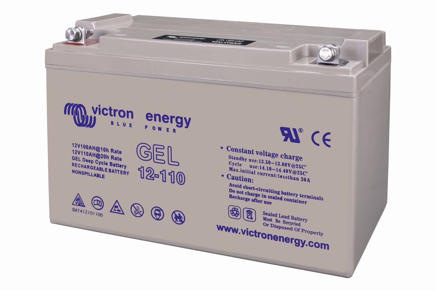 Acumulator Victron GEL 12V 110Ah Deep Cycle - imagine 9