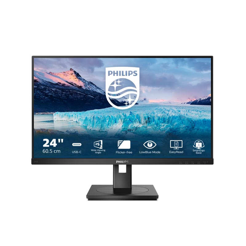 Monitor Philips 23.8" IPS FHD 100Hz USB-C - Profesional Office - imagine 2