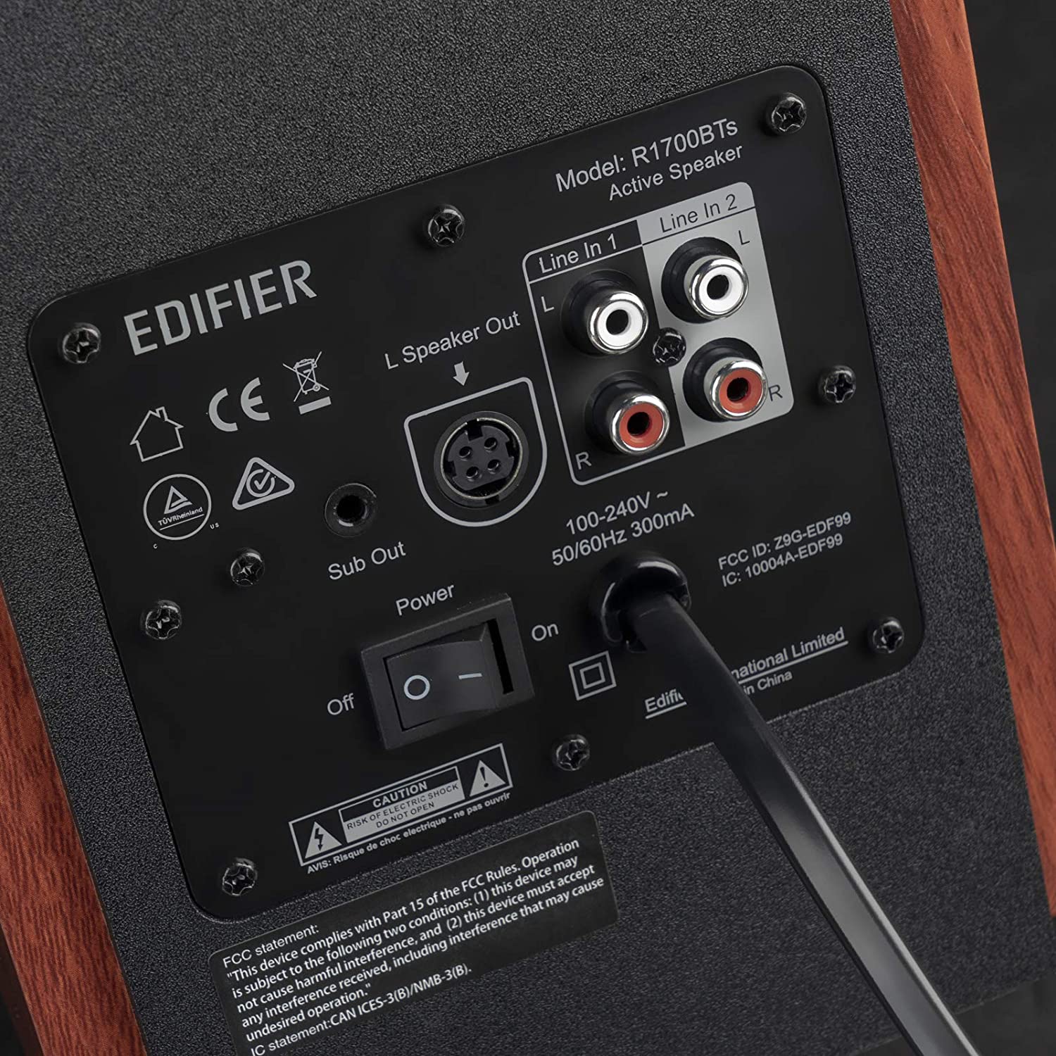 Boxe EDIFIER R1700BTS-BR Bluetooth 66W Brown - Sunet Premium - imagine 6