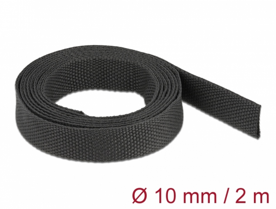 Tub termocontractabil Delock 2m, 10mm