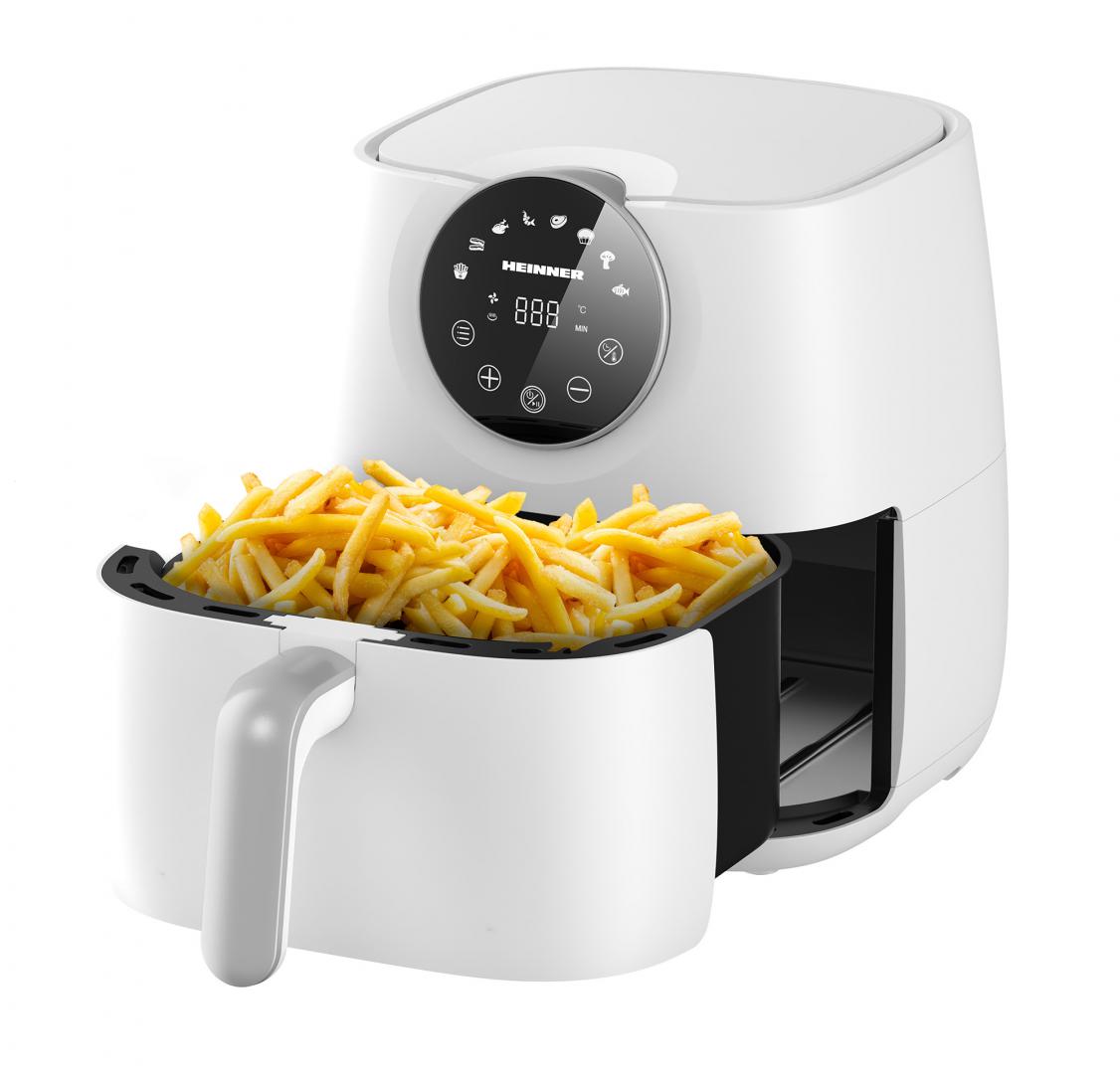 Friteuză Aer Cald Heinner 5.7L 1700W - 8 Programe Digitale - imagine 2