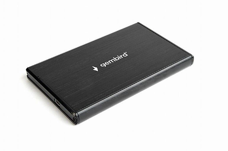 Rack Extern HDD/SSD 2.5" Gembird USB 3.0 Aluminiu Negru - imagine 3