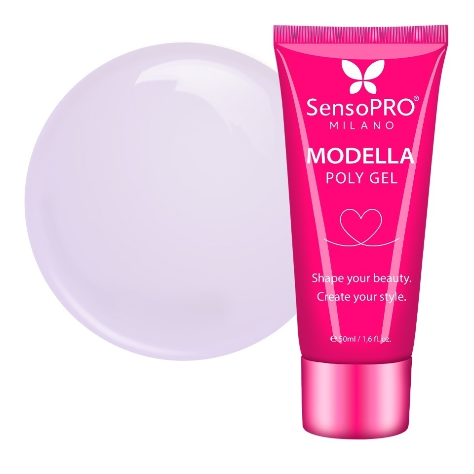 Polygel MODELLA SensoPRO Milano - Lavender Pop, 50ml