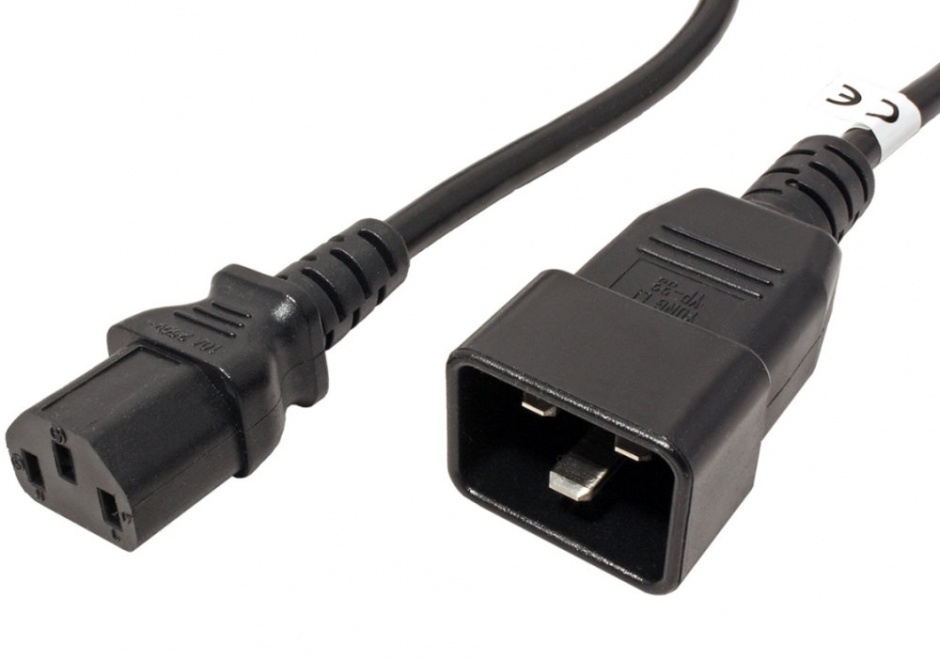 Cablu Alimentare C13-C20 2m Negru OEM