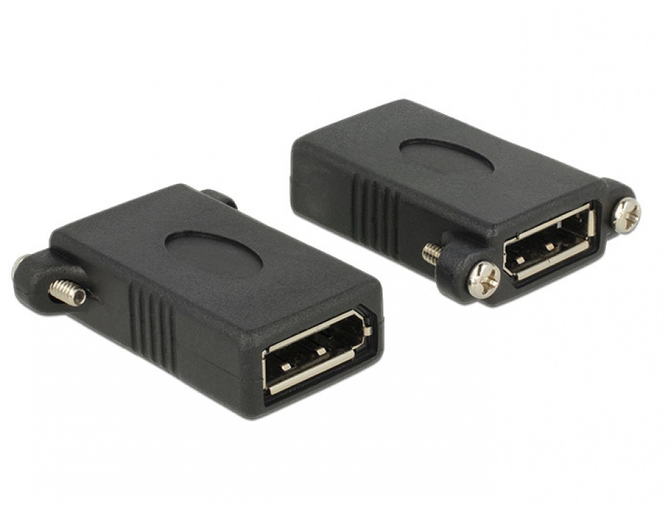 Adaptor DisplayPort Panel-Mount Delock 1.1