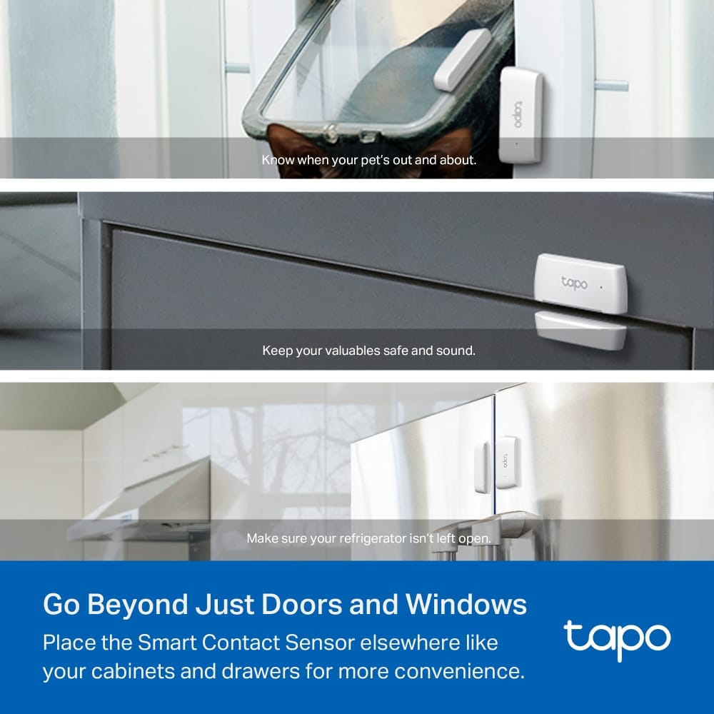Senzor Miscare Smart TP-Link Tapo T110 - WiFi, Alb - imagine 15