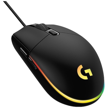 Mouse Gaming Logitech G102 LIGHTSYNC Negru - 8000 DPI RGB