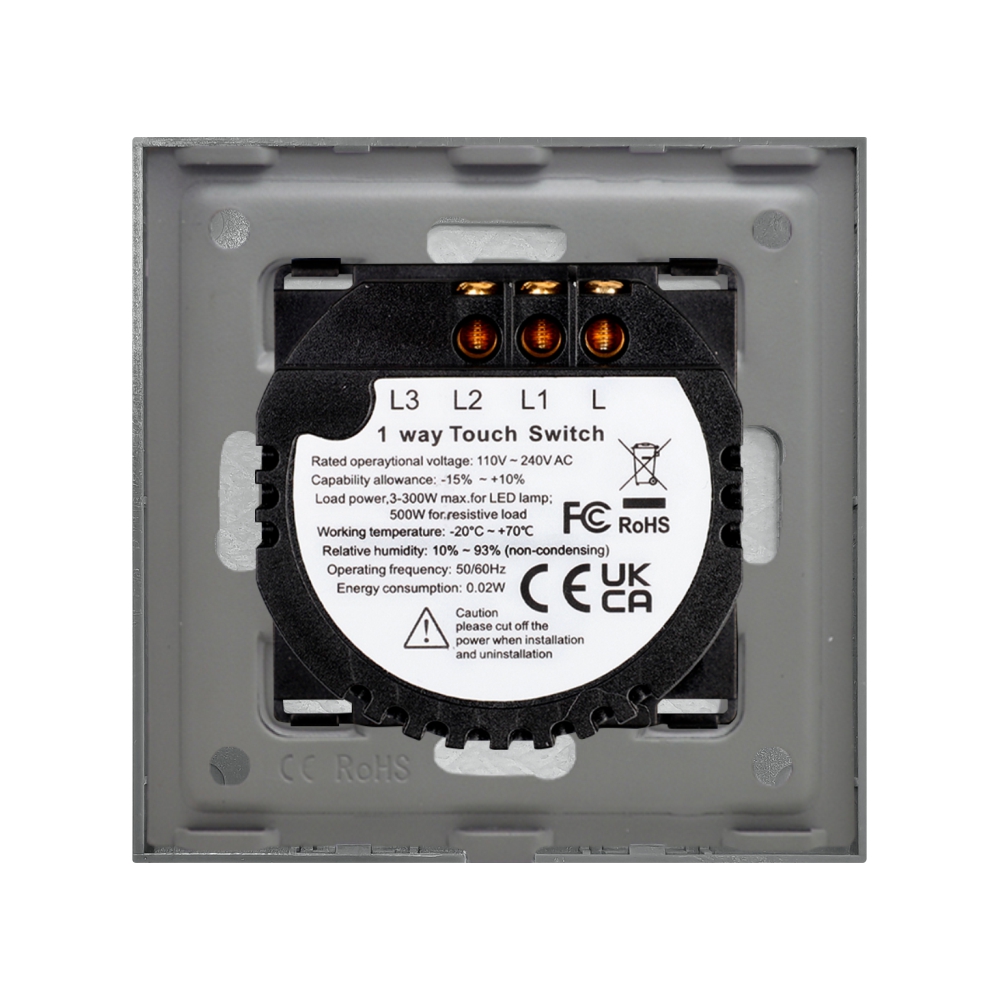 Intrerupator Dublu Touch Marmura Luxion, 500W - imagine 12