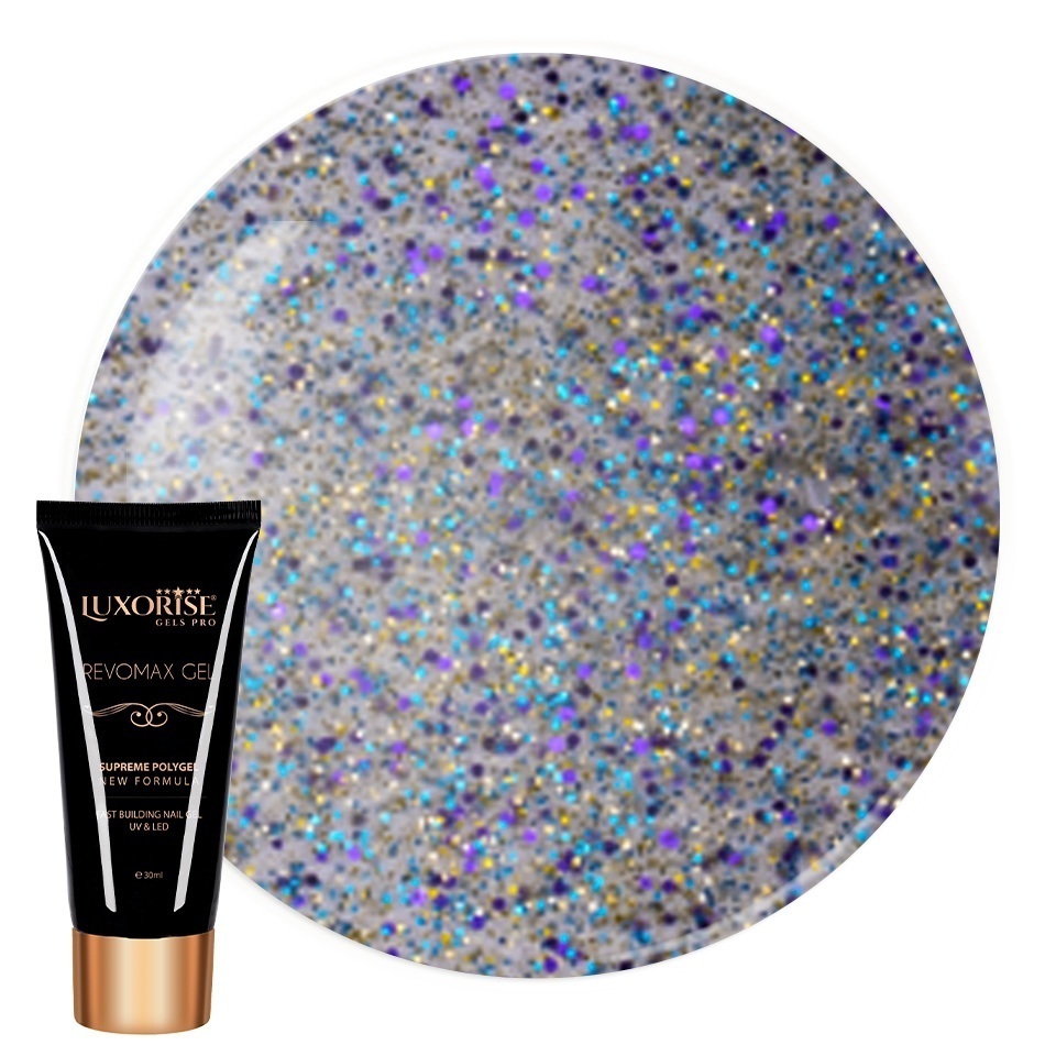 Polygel Luxorise Unicorn Dust | Modelare Ușoară
