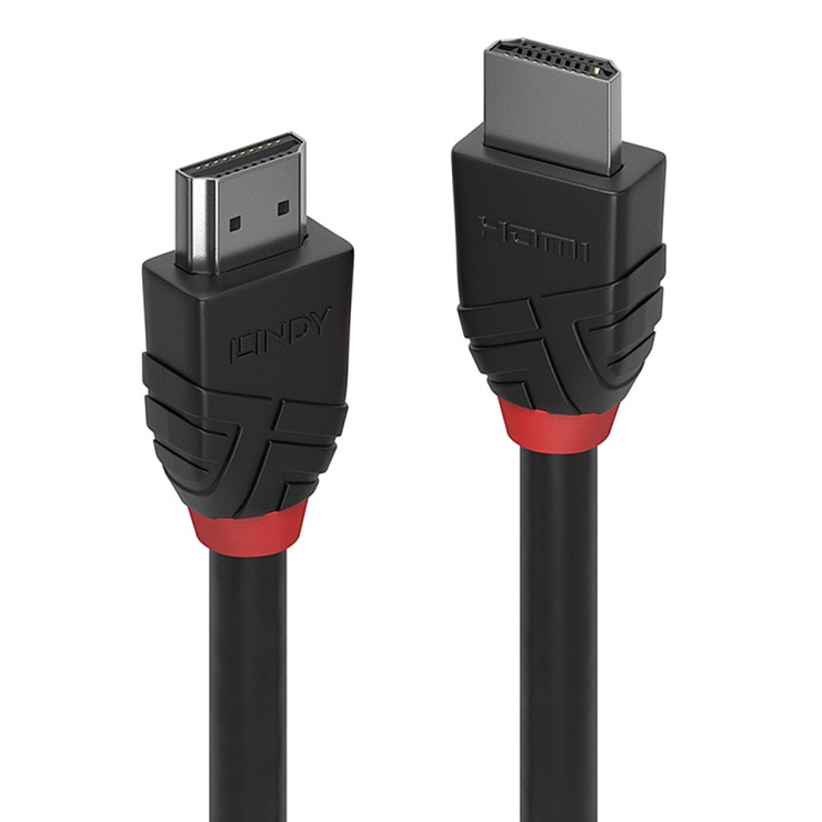 Cablu HDMI 2.0 Lindy 5m, 4K@60Hz, Aurit
