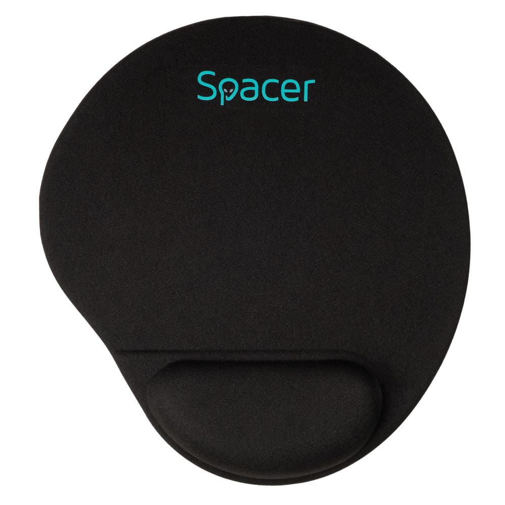 Mousepad Spacer cu Gel pentru Încheietură 240x220mm Negru - imagine 3