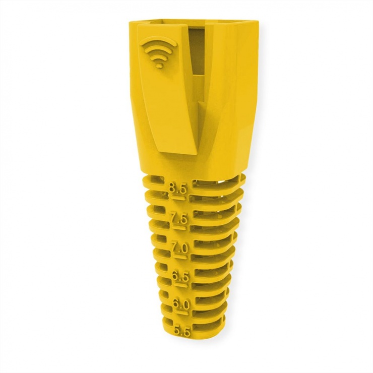 Set 10 Manson RJ45 Cuttable Galben Roline