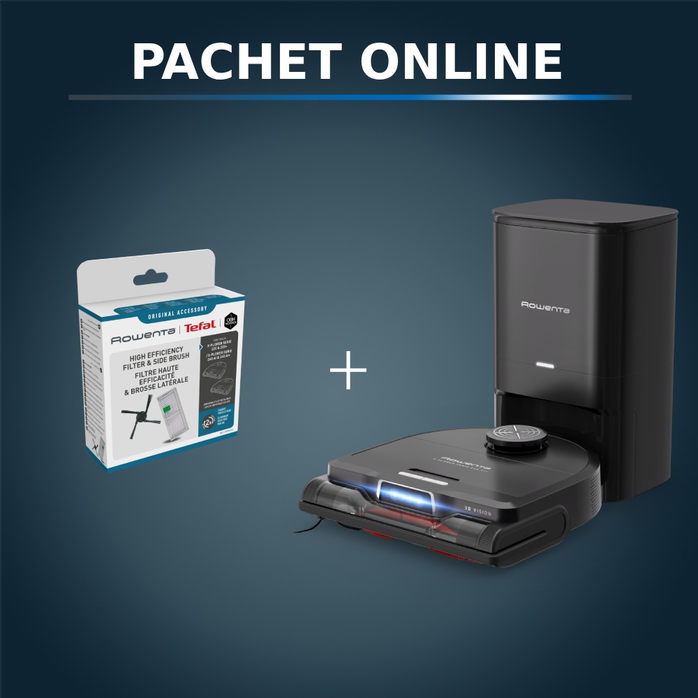 Rowenta X-Plorer AI+ Pachet Promo Filtru Perie