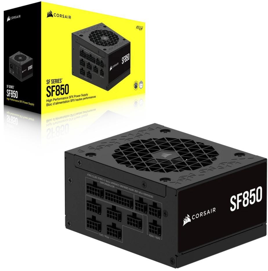 Sursa Corsair SF850 850W 80+ Platinum SFX ATX 3.1 - imagine 2