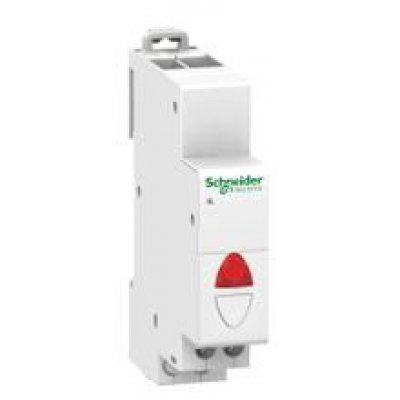 Lampă Semnalizare Modulară Schneider IIL Roșu 110-230V