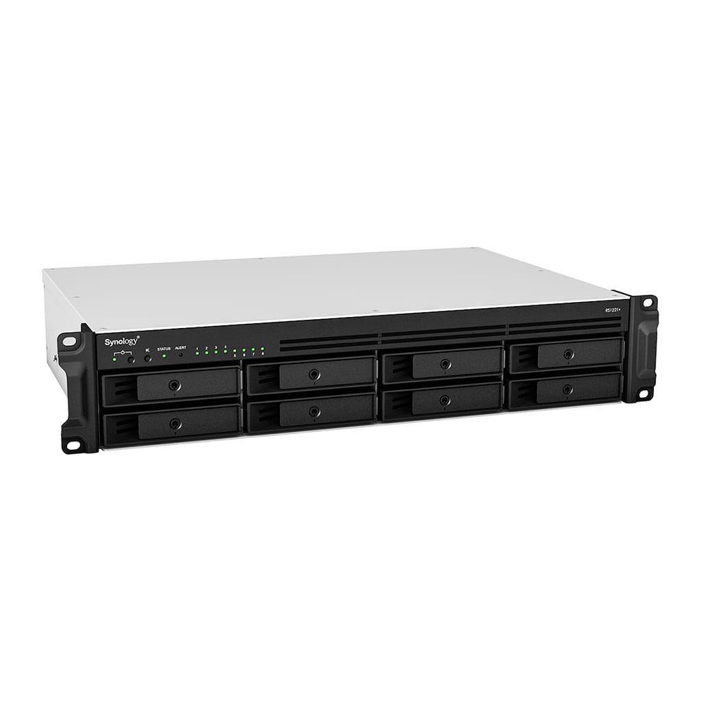 Synology RS1221+ NAS 8-Bay AMD Ryzen V1500B 4GB Rack 2U - imagine 14