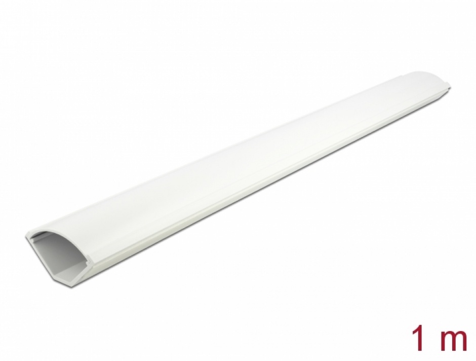 Canal Cablu Colț PVC Delock 56x32mm Alb