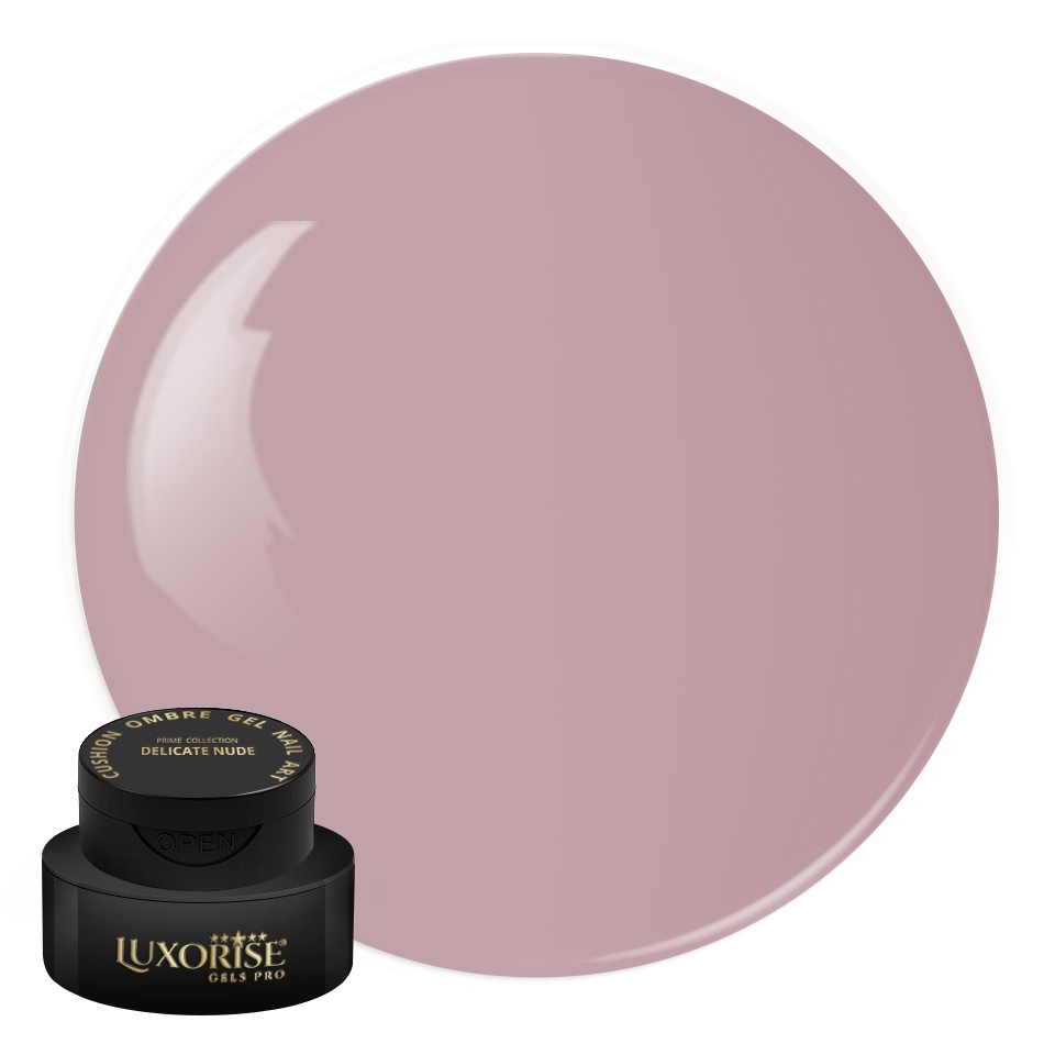 Gel UV Nail Art Babyboomer LUXORISE Cushion Ombre Prime - Delicate Nude, 2ml