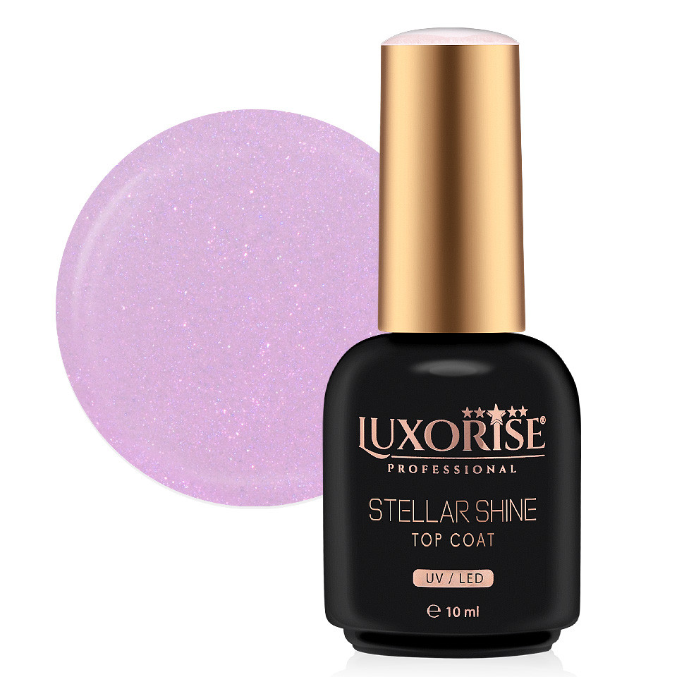 Top Coat LUXORISE STELLAR SHINE Pulsar Pink 10ml
