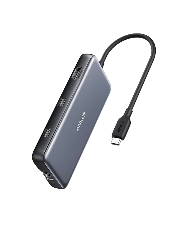 Hub USB-C 8-in-1 Anker 555 | HDMI 4K 60Hz PD 100W