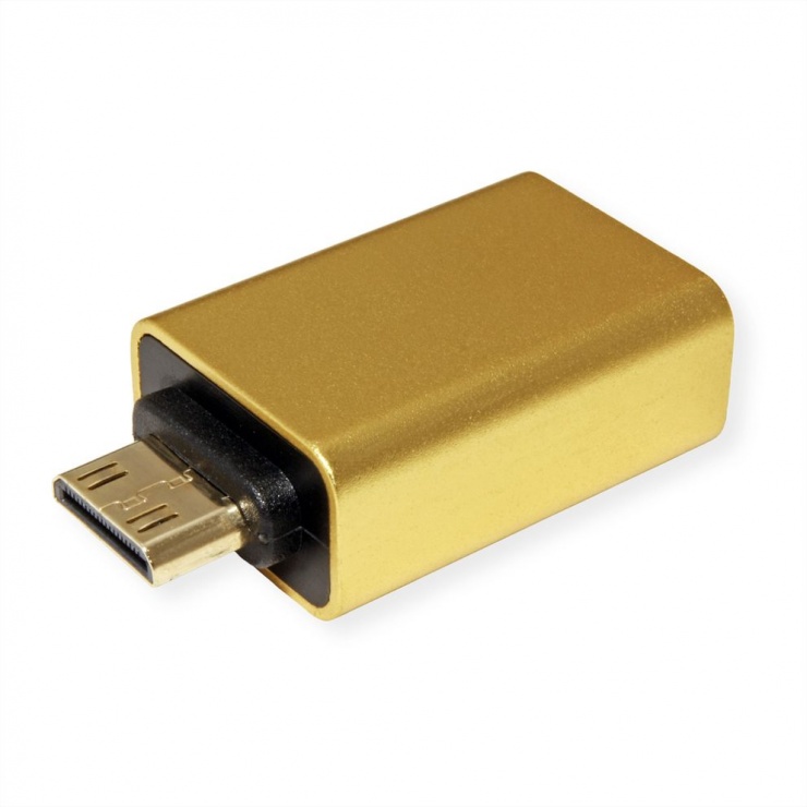 Adaptor Mini HDMI-C la HDMI-A 4K Roline