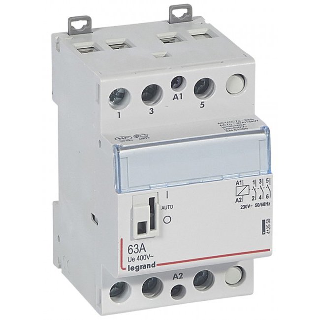 Contactor Legrand 412550 63A 3NO pe sina DIN