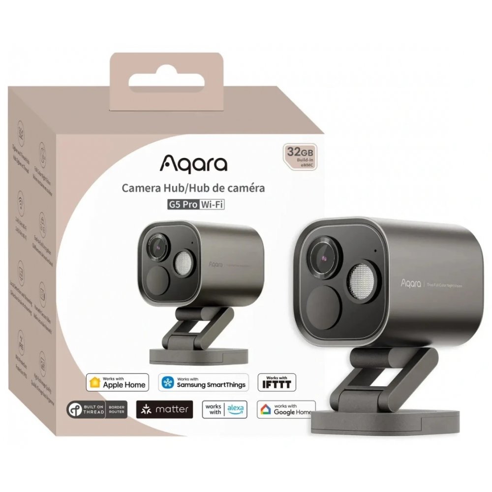 Aqara Hub G5 Pro WiFi Zigbee Camera Smart Gri