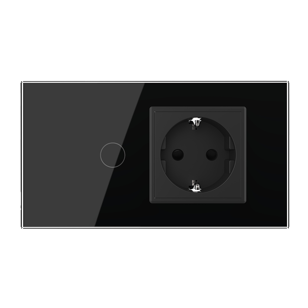 Intrerupator si Priza Livolo cu Rama Sticla - imagine 6