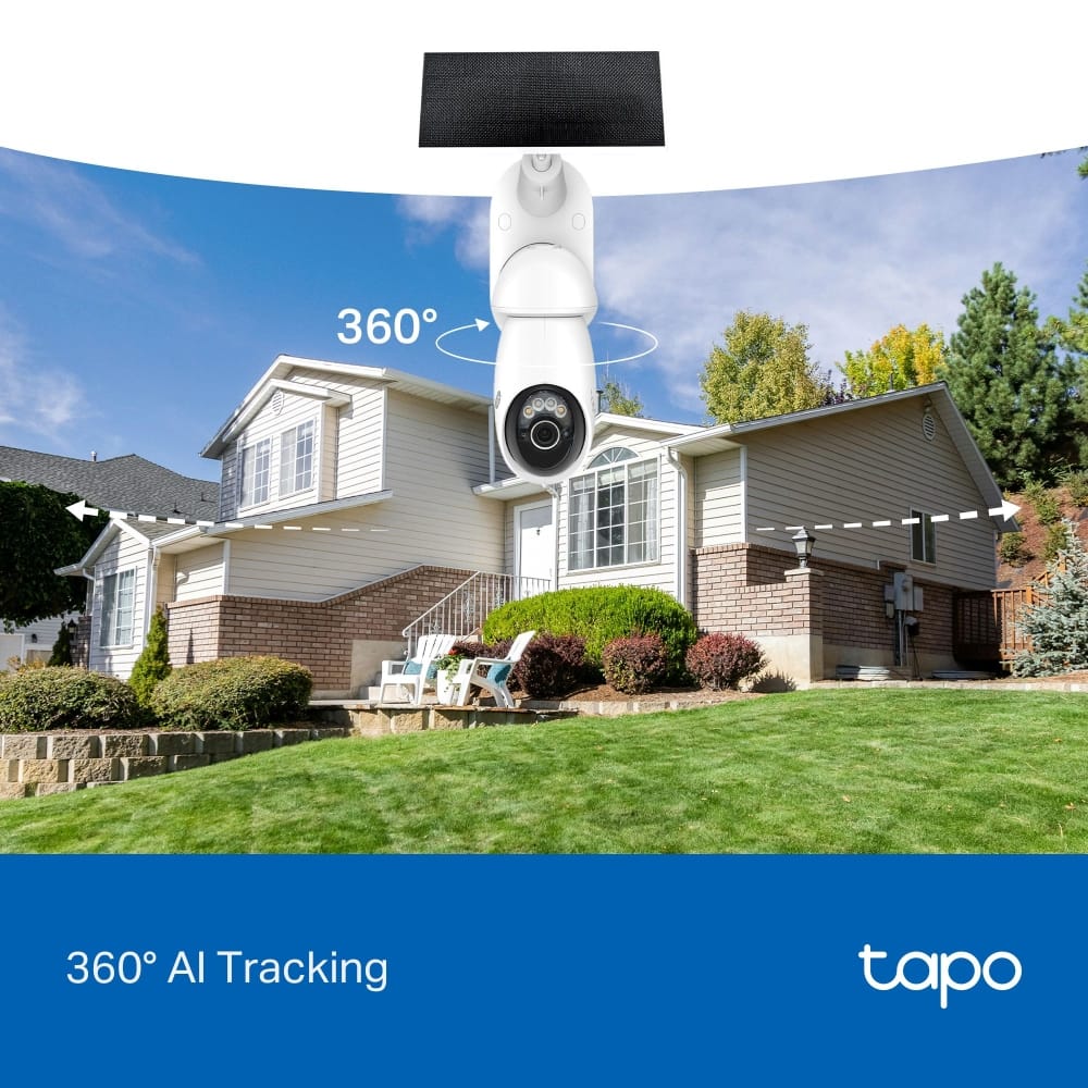 Cameră Supraveghere TP-Link Tapo C660 KIT Solar 4K, 360°, AI - imagine 17