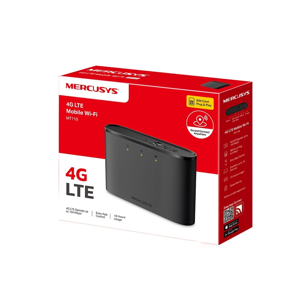 Router Wireless Mercusys MT110 4G LTE Portabil cu Baterie - imagine 18