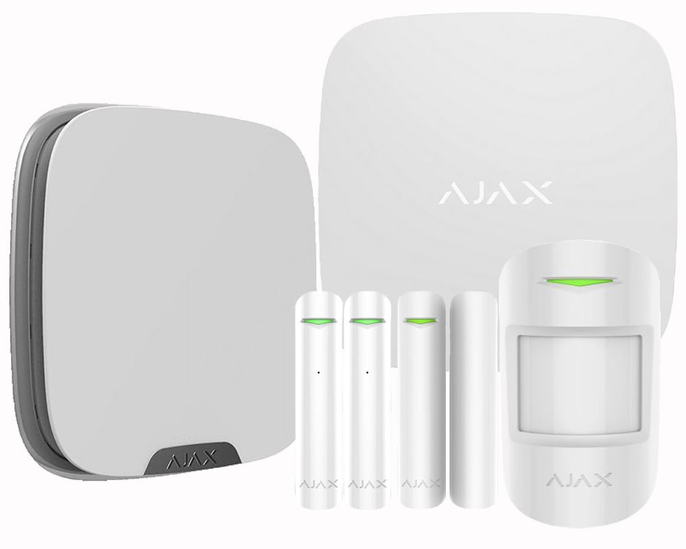 Kit Alarma Ajax Wireless 5 Elemente - Instalare Simplă