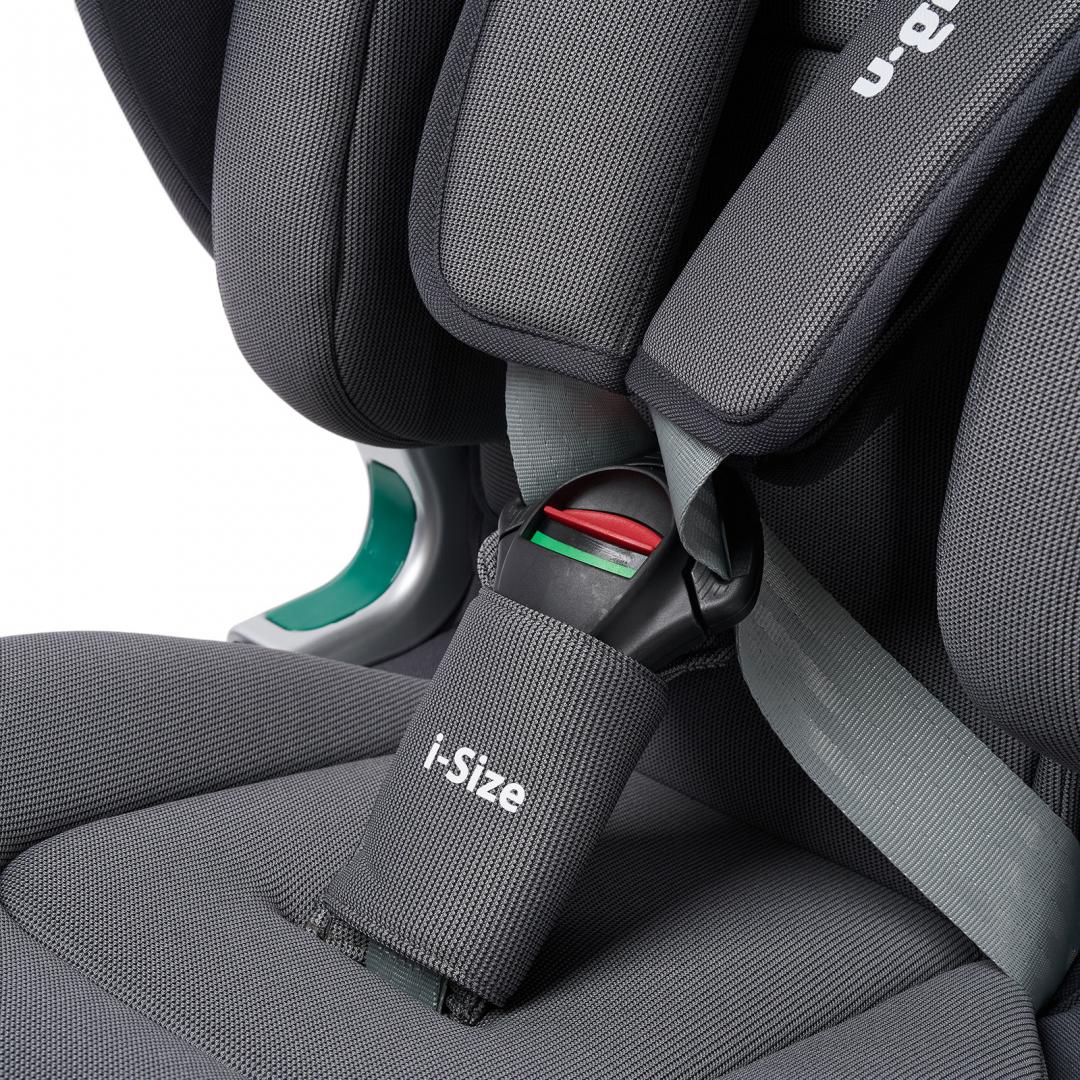 Scaun Auto U-GROW Goldfix Plus Isofix Gri Bluetooth - imagine 7
