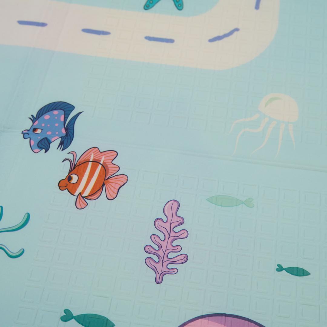Covor Joaca Copii Spuma Pliabil 180x200cm - U-Grow Impermeabil - imagine 15