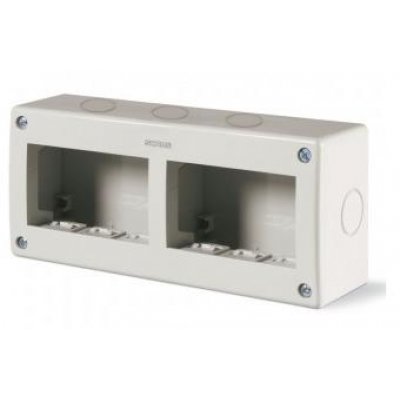 Carcasă Scame UNIBOX 3+3 Module IP40, Gri