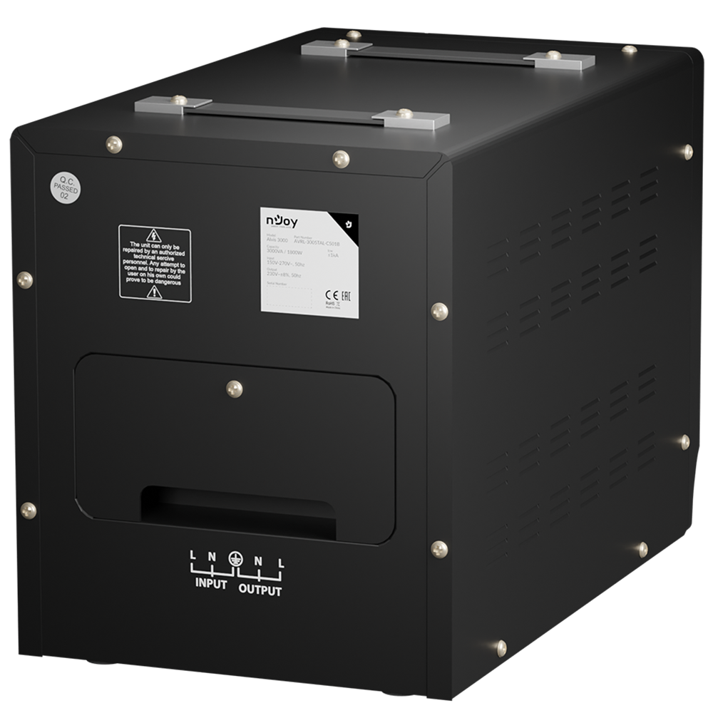 Stabilizator Tensiune NJOY Alvis 3000VA - Protecție Electronice - imagine 2